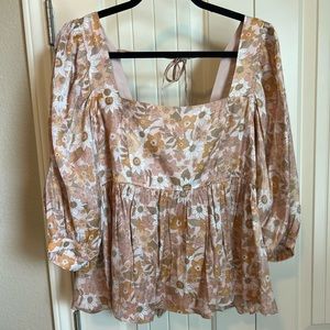 Shop Talulah Spring Flowers Tiered Top